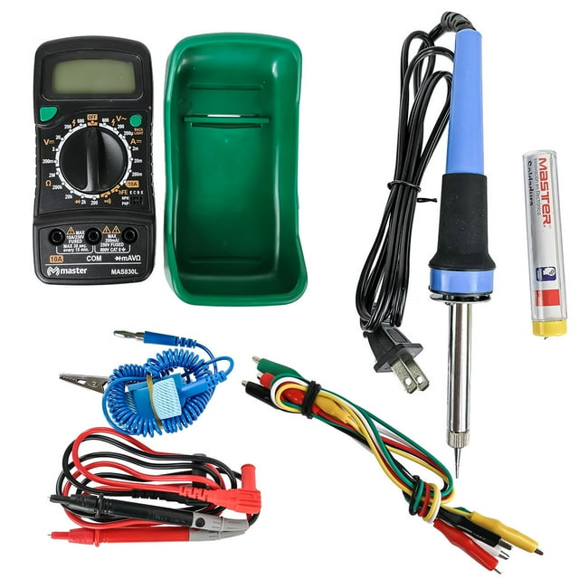 Kit De Soldador Eléctrico Mp-kitsoldar Master