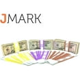 thumbnail image 6 of J Mark Currency Sleeves Straps, Color-Coded for Bills, Recyclable Kraft Paper, Multicolor, 330 pack, 6 of 7