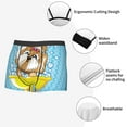 thumbnail image 6 of Haiem Dog Takes a Bath in the Bathtub Men's Boxer Briefs, Every Day Comfort Stretch Cotton Moisture-Wicking Underwear-Small, 6 of 9