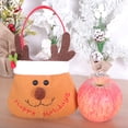 thumbnail image 4 of Matsuzay Bolsas de regalo de Navidad Bolso de alce de Papá Noel Ligero Bolsillo de Navidad Resistente al desgaste Saco exquisito Bolsa de Kits de decoración para fiestas Alce, 4 of 6
