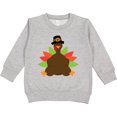 thumbnail image 2 of Inktastic Thanksgiving Pilgrim Turkey Toddler Sweatshirt, 2 of 4