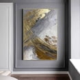 thumbnail image 3 of Abstract Impressions Textured Line Hand Painted Oil Painting Modern Abstract POP Geometry Wall Art Picture Vertical Living Room Porch Entrance Decor, 3 of 7