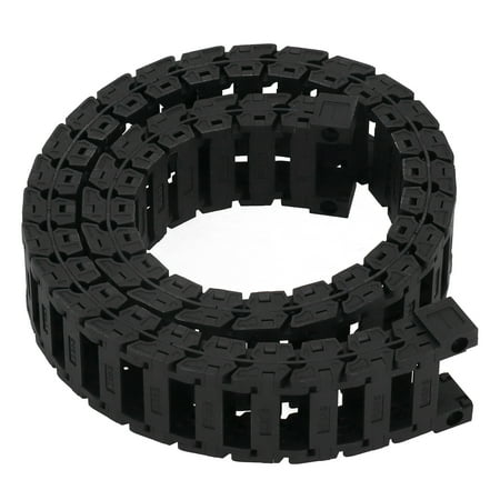 

Cable Drag Chain Bridge Type Silent Tank Nylon Wire Carrier Detachable Assembly 0.7 MeterS13 x 25