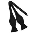 thumbnail image 1 of Solid Bow Ties for Men Tuxedo & Wedding Bowties Polyester Silk Solid Color, 1 of 3