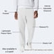 thumbnail image 4 of Pantalón deportivo Hanes EcoSmart sin bolsillo para hombre, color blanco, talla L, 4 of 7