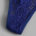 thumbnail image 5 of HUPOM Period Underwear For Women Silk Underwear For Women Medium waist Elastic Waist Solid Thong Blue S, 5 of 5