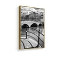 thumbnail image 2 of wall26 Floating Framed Canvas Wall Art for Living Room, Bedroom Black and White Building Canvas Prints for Home Decoration Ready to Hang - 24x36 inches, 2 of 4