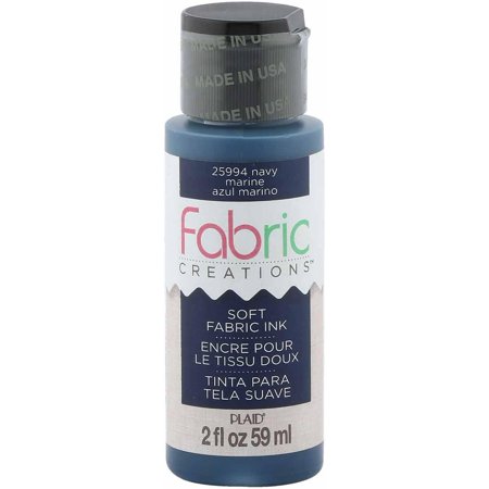 Fabric Creations Fabric Ink in Assorted Colors (2-Ounce), Navy Blue