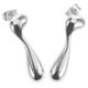 thumbnail image 1 of 1Pair Stainless Steel Water Drop Stud Earrings for Women Stylish Dangle, 1 of 4