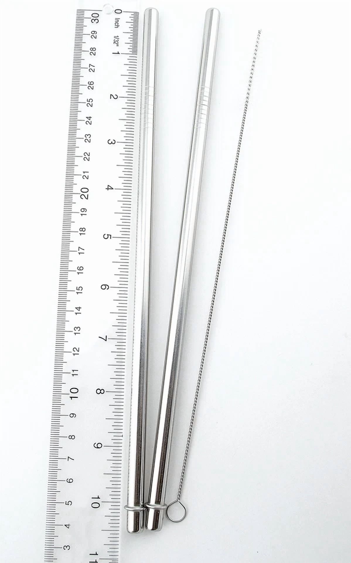 CRESTIN- Cocostraw 30Oz Straw Lid + 4 Stainless Steel Straws Replacement For Yeti Rtic