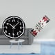 thumbnail image 2 of Reloj de pared silencioso, decorativo, para mesa navideña, moderno, para el hogar y la oficina, de material acrílico y poliéster, apto para hoteles y, 2 of 8