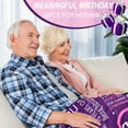 thumbnail image 2 of 80th Birthday Gifts for Women, Best 80th Birthday Gifts, 80th Birthday Gifts Ideas for Mom, Grandma, 1943 Birthday Gifts for Women Blanket (80" X 60"), 2 of 5