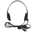 thumbnail image 3 of Wired Headset, Directly Connect 3.5mm Wired Over Ear Headphones Rotatable Adjustable Stereo  For Office USB, 3 of 8