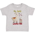 thumbnail image 3 of Inktastic My Aunt Loves Me Llama Boys or Girls Toddler T-Shirt, 3 of 5
