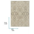 thumbnail image 7 of Livabliss Wool Rugs for Living Room, 8x11 Caesar Traditional Gray Area Rug, Bedroom Dining Room Home Decor Handmade Carpet (8' x 11'), 7 of 7