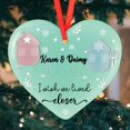 thumbnail image 6 of Heart Shaped Sea Glass Art Friendship Ornament,Friendship Gifts for Women,Pendant Friendship Christmas Tree Hanging Ornaments,Best Friend Ornaments 3.15 Inch, 6 of 9