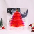 thumbnail image 4 of Tarjetas Navidad 3D L69A hechas a mano para tarjeta felicitación emergente con sobres, regalos invitación árbol para, 4 of 4