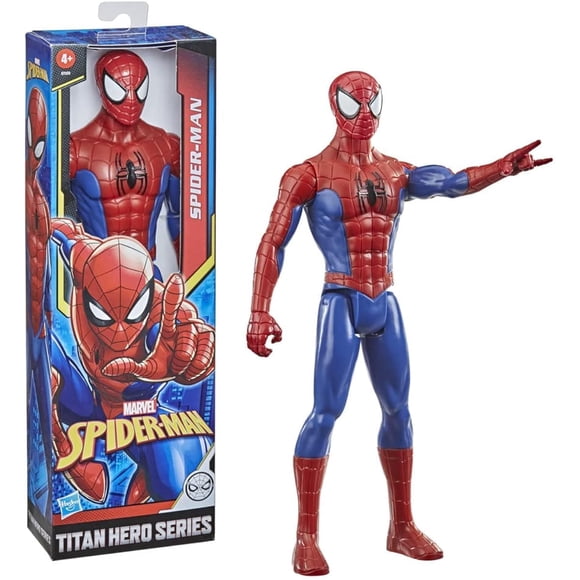 Figura de acción Marvel Spider-Man 12" Titan Hero Deluxe