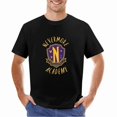 thumbnail image 4 of The Addams Family Never More Academy T Shirt Wednesday Tee Unisex short seleeve, 4 of 5