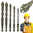 thumbnail image 5 of Meiiso 4 Flute Eccentric Drill Bit Set for Wood and Metal, 5 of 9