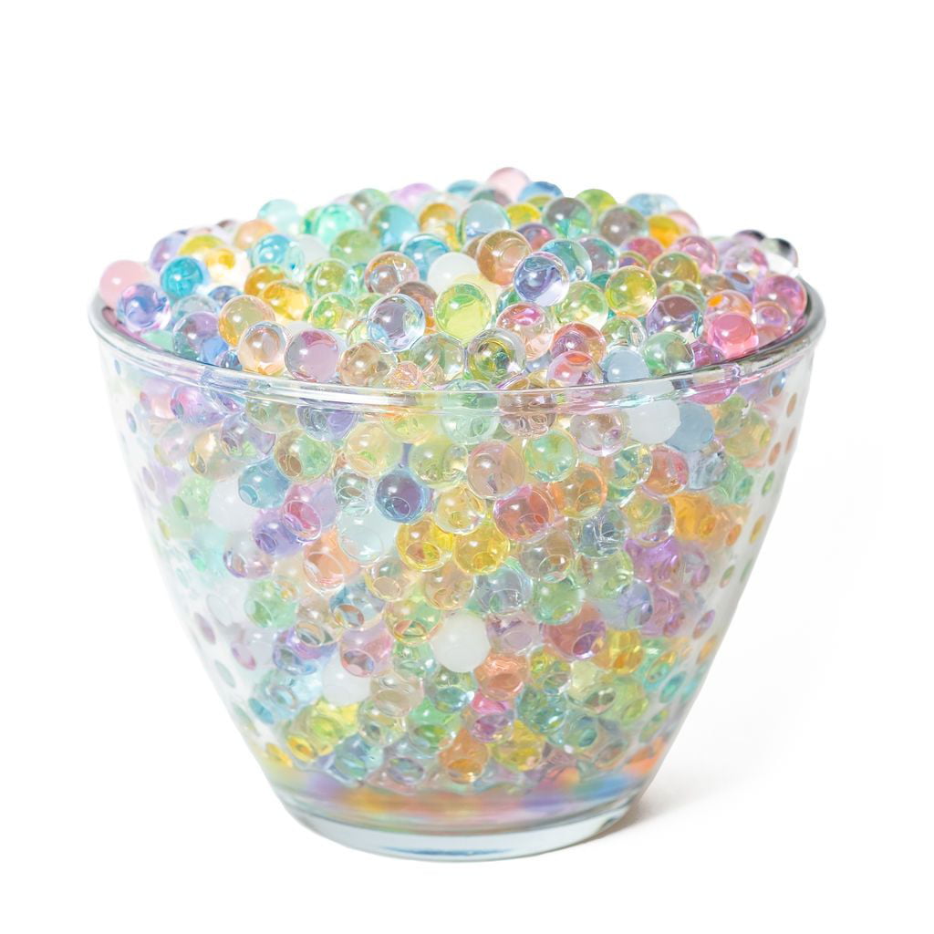 Colorful Gel Beads 20,000 Rainbow Water Beads for Kids Non Toxic Educational Therapy Toy Water Table Toy Sensory Toys for Toddlers 3-4 