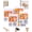 2 PCS, variant on Dog Newspaper Toy Crinkle Indestructible for Boredom Relief Interactive Chew Pet 3 Pack Bite Training Set Tear Washable Companion Tissue with Puppies Small Doggie Poodle