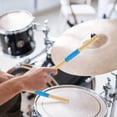 thumbnail image 3 of Shisuyan 1Pair Bamboo Sticks Durable Rack Drums Wooden Drum Brushes Percussion Sticks Random Color, 3 of 9