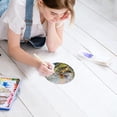 thumbnail image 5 of 24 Pcs Canvas Panels Wood and Linen Painting Canvas Flat Round Blank Oil Paint Board White 10x0.3cm, 5 of 5
