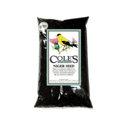 COLES WILD BIRD PRODUCTS INC NI20 20LB Niger Bird Food