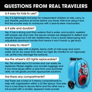 Kiddietotes 20 Child Hardside Kids Travel Luggage
