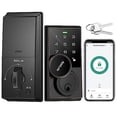 thumbnail image 1 of AppLoki Smart Lock, Keyless Entry Door Lock with Bluetooth/Alexa Voice Control, Touchscreen Keypad Deadbolt APP, E-Key, Code, Key, Auto-Lock, Front for Home Apartment Hotel, 1 of 1