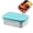 Blue, variant on Bxaolu 25oz Stainless Steel Food Containers, 1-Pack Bento Lunch Box with Silicone Lids, Leak-Proof Reusable Meal Prep Container for Sandwiches & Snacks, BPA-Free (720ML)