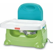 Fisher-Price Portable Toddler Booster Seat for Dining Table, Healthy Care, Green