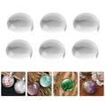 thumbnail image 3 of Weiweiguan 1 Box Gemstone Cover Pretty Round Glass Fashion Glass Patches Jewelry Making Accessory, 3 of 6