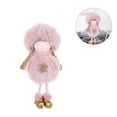 thumbnail image 3 of Bearachild Adornos navideños para el hogar 2021 muñeco de Ángel de Navidad adorno de árbol de Navidad guirnalda elfo Deco Navidad regalos de Kits de decoración para fiestas Rosado, 3 of 6