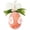 Orange, variant on Plyzle Easter Egg Decorations Pink Hanging Ornament Spring Holiday Decoration for Home Garden