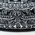 thumbnail image 3 of Safavieh Adirondack Xavier Oriental Area Rug, Black/Ivory, 4' x 4' Round, 3 of 10