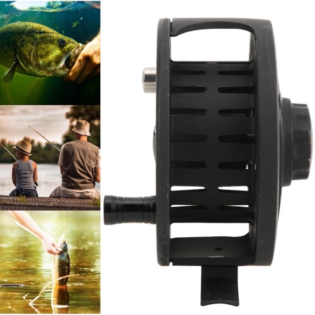 Fly Fishing All Metal Pressure Casting Bearing Gapless Wire Wheel Line Reel Tackle