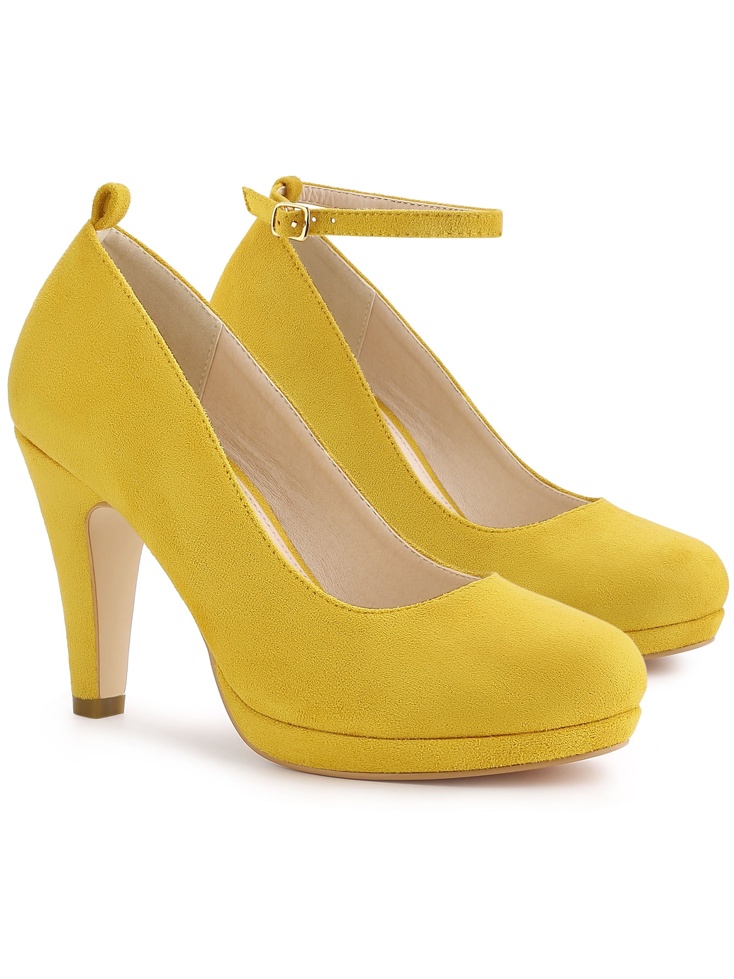 Women pointy toe stilettos high heel ankle strap dress shoeS party pumps plus SZ 