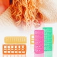 thumbnail image 7 of Trianu 12 Pieces Hair Roller, Small Size Plastic Hair Rollers Hair Curlers with Steel Pintail Comb for Short Hair Long Hair Hairdressing Styling Tools (0.78 x 2.67 inch, Random Color), 7 of 7