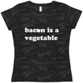 thumbnail image 3 of Inktastic Bacon Is A Vegetable Women's T-Shirt, 3 of 5