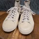 thumbnail image 3 of PU & MA Suede Sock Mens Shoes 7.5 Mens 9 Womens Birch Sneakers Suede Lace Up EUC, 3 of 6