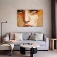 thumbnail image 5 of Abstract Decorative Painting Of Human Face Framed Gallery Poster Decorative Painting Canvas Wall Art Living Room Posters Bedroom Painting,Frame-style,16x24inch(40x60cm), 5 of 8