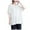 White, variant on Womens 2025 Oversized Short Sleeve Hoodie - Front Zipper Casual Loose Fit Hooded Sweatshirt Top