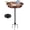 Bronze, variant on SPECSTAR Oval Bird Bath with Solar Fountain for Outside, Weather-Resistant ABS Birdbath Bowl with Solar Powered Pump, Metal Ground Stake for Outdoor, Garden, 1.3 Gallons, Copper
