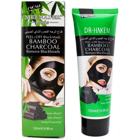 Blackhead Remover Mask X-Large Size Natural Bamboo Charcoal Blackhead Mask Easily Be Free of Blackheads Pimples Whitehead Acne Opens Clogged Pores Leaves Face Soft and (Best Treatment For Blackheads And Large Pores)