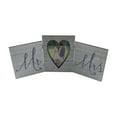 thumbnail image 1 of Yeacher Tri-Fold Hinged Photo Frame Wooden Picture Frame with Plexiglass Board Hinge for Wedding Tabletop Photo Display, 1 of 8