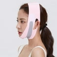thumbnail image 2 of Face Slimming Bandage V Line Face Shaper Chin Cheek Lift Up Belt Pink, 2 of 5