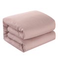thumbnail image 4 of Chic Home Laurel Duvet Cover Set Graphic Herringbone Pattern Print Design Bed In A Bag Bedding - Sheets Pillowcases Pillow Shams Included - 7 Piece - King 104x90", Blush, 4 of 6