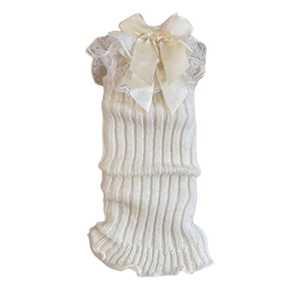 Acahhotxx kids socks, Fashion Leg Warmers Lace Trim Socks for Children Dress Leggings School Uniform Accessories Toddler Girl Leg Covers